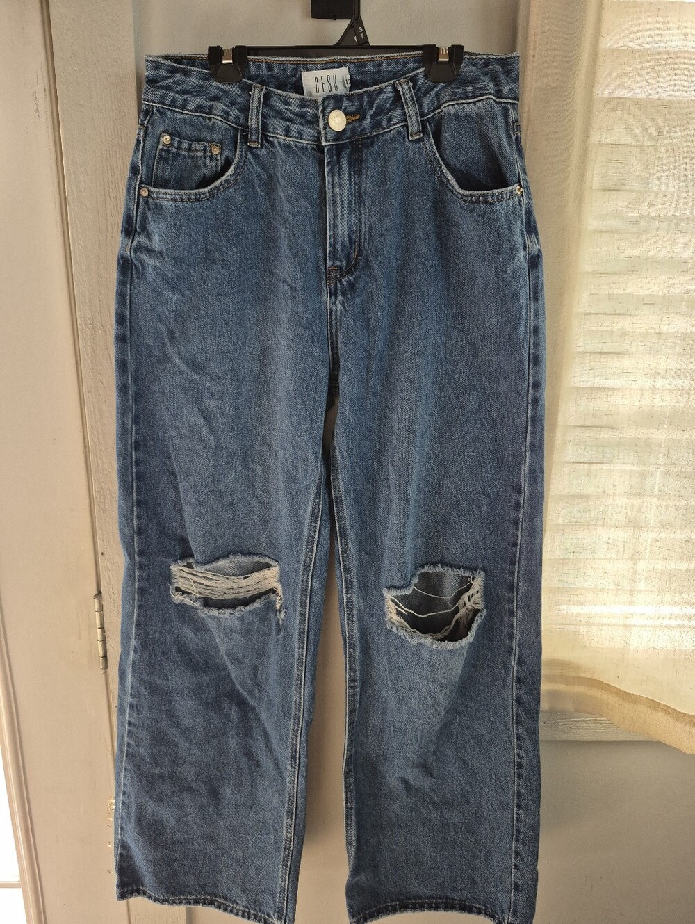 Womens Wide Leg Jeans